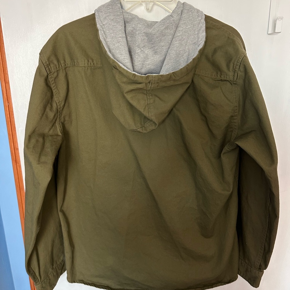 Men’s Cotton Molokai Shirt With Hood, XL - Fits like a Medium. - Picture 4 of 13